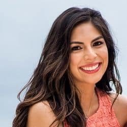 woman smiling